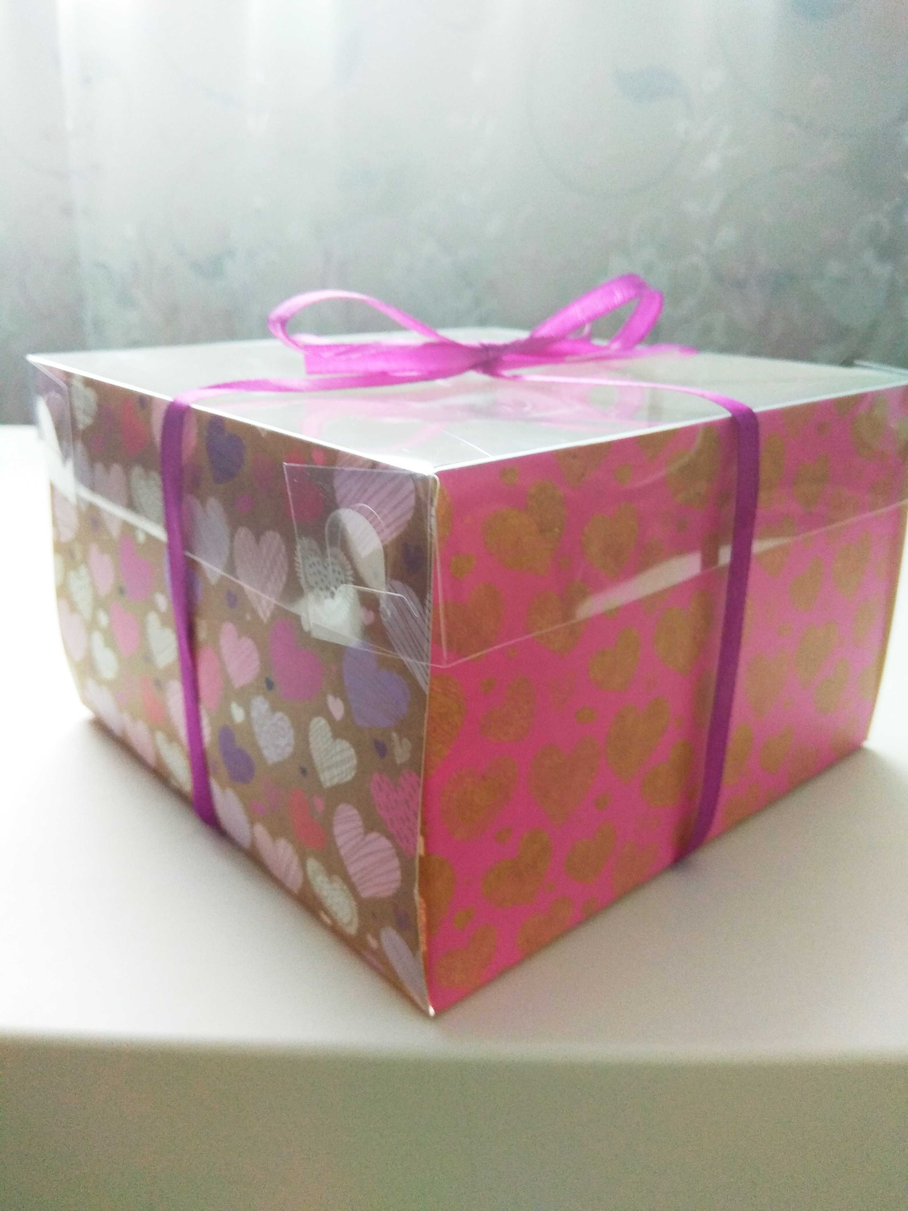 Фотография покупателя товара Коробка на 4 капкейка «Моя тебе любовь» 16 × 16 × 10 см - Фото 1