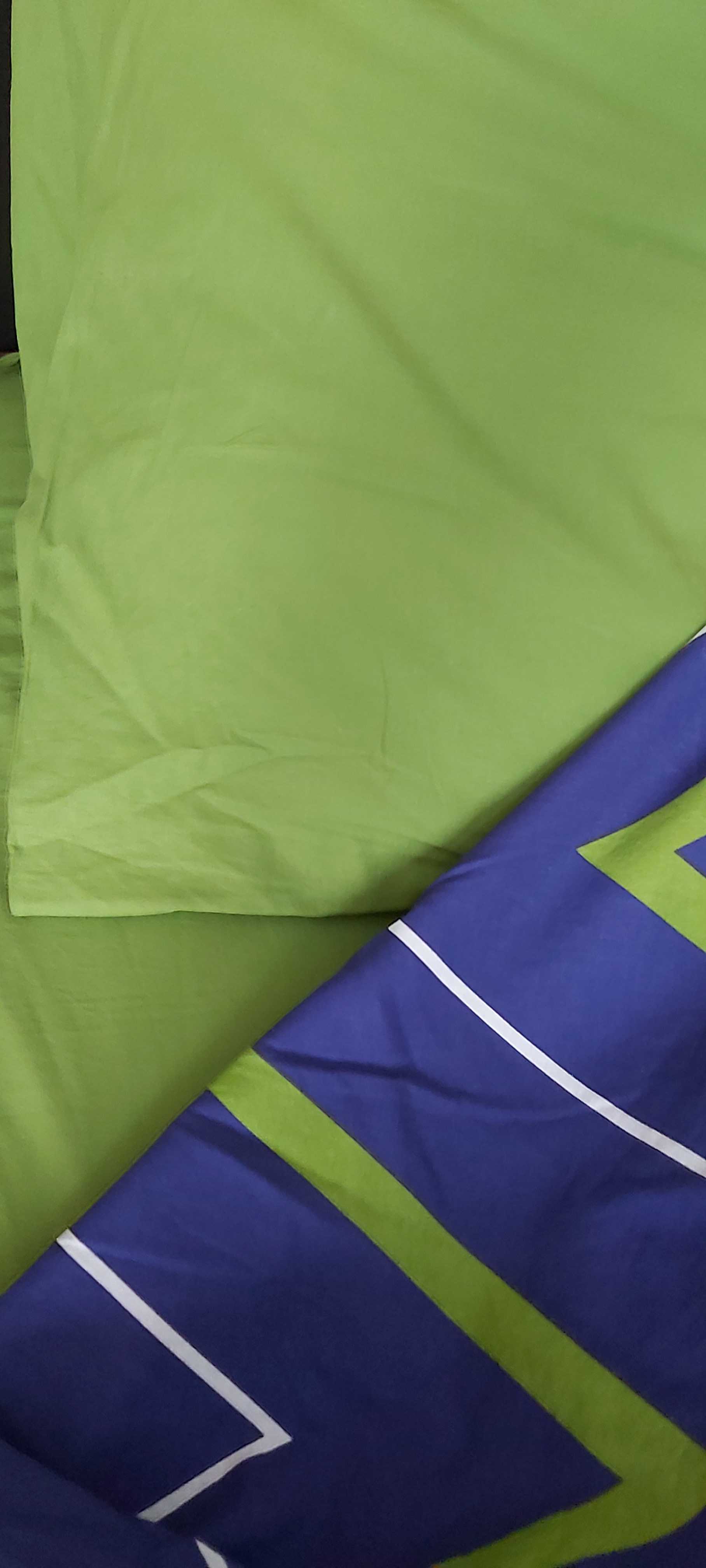 Фотография покупателя товара Постельное бельё Этель евро «Зелёно-синие зигзаги» 200х217, 240*220, 70х70-2 шт