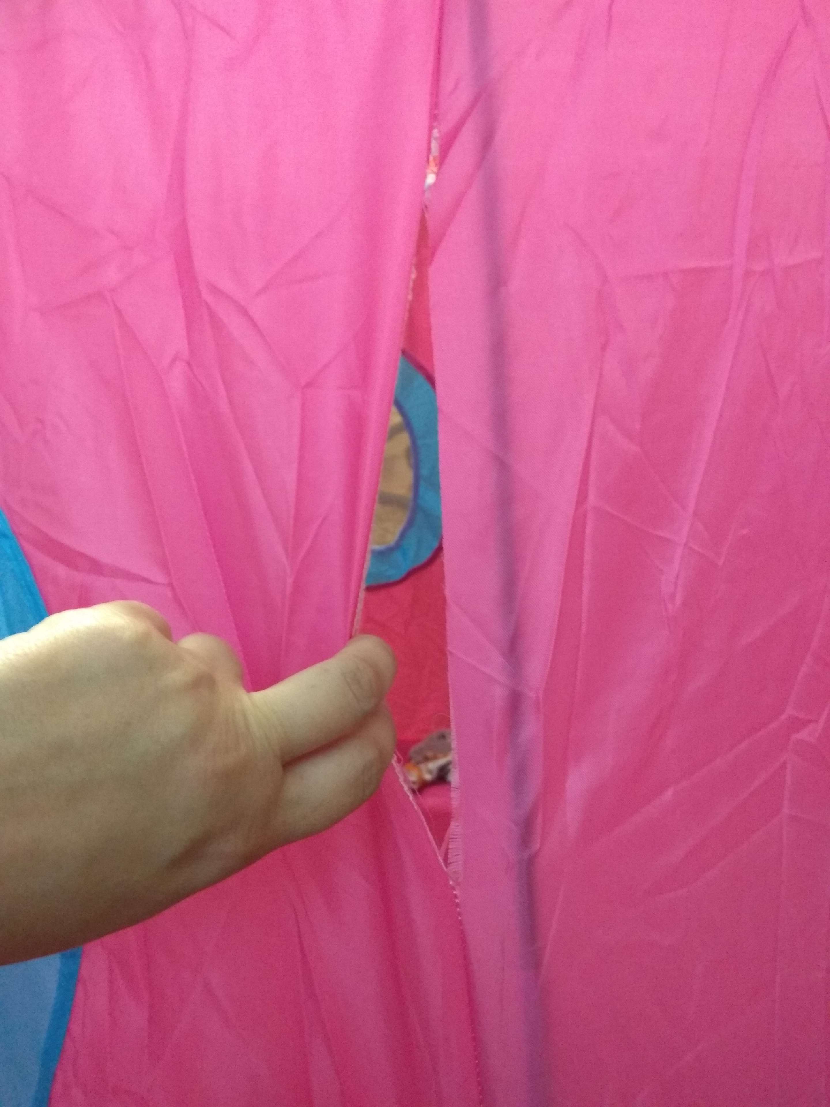Фотография покупателя товара Палатка детская игровая «Розовый шатёр» - Фото 6