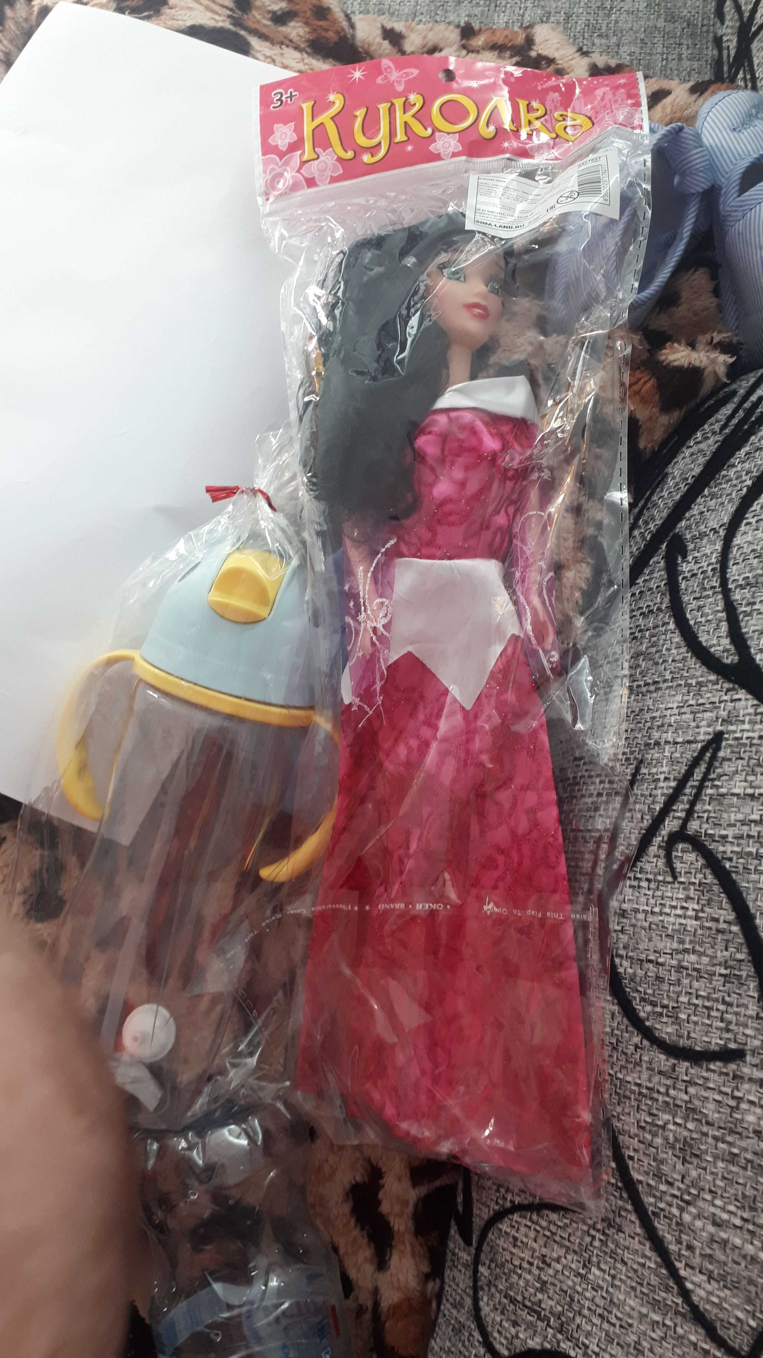 Фотография покупателя товара Кукла "Принцесса" в платье, МИКС - Фото 1