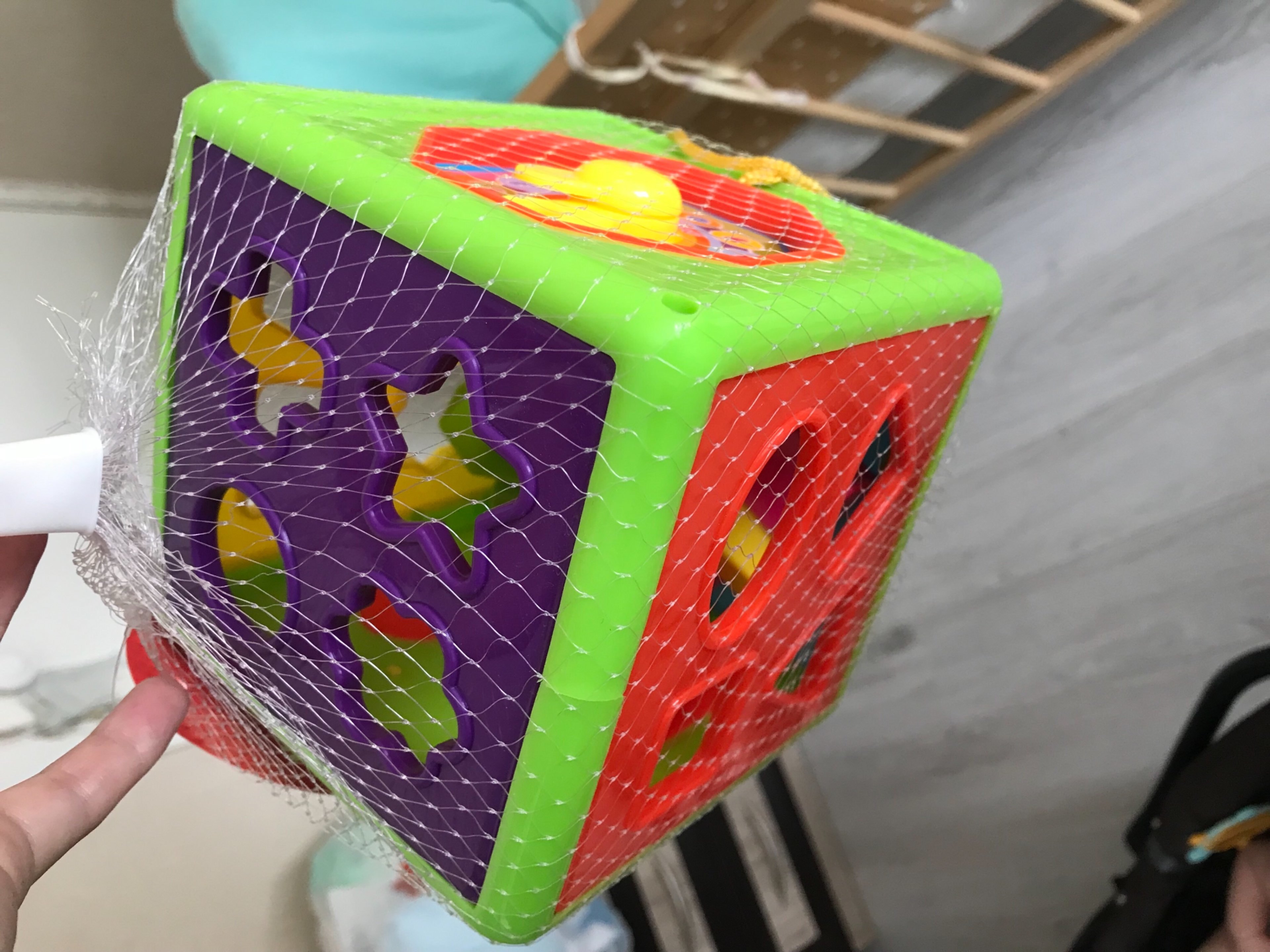 Фотография покупателя товара Развивающая игрушка сортер-каталка «Домик», цвета МИКС - Фото 2