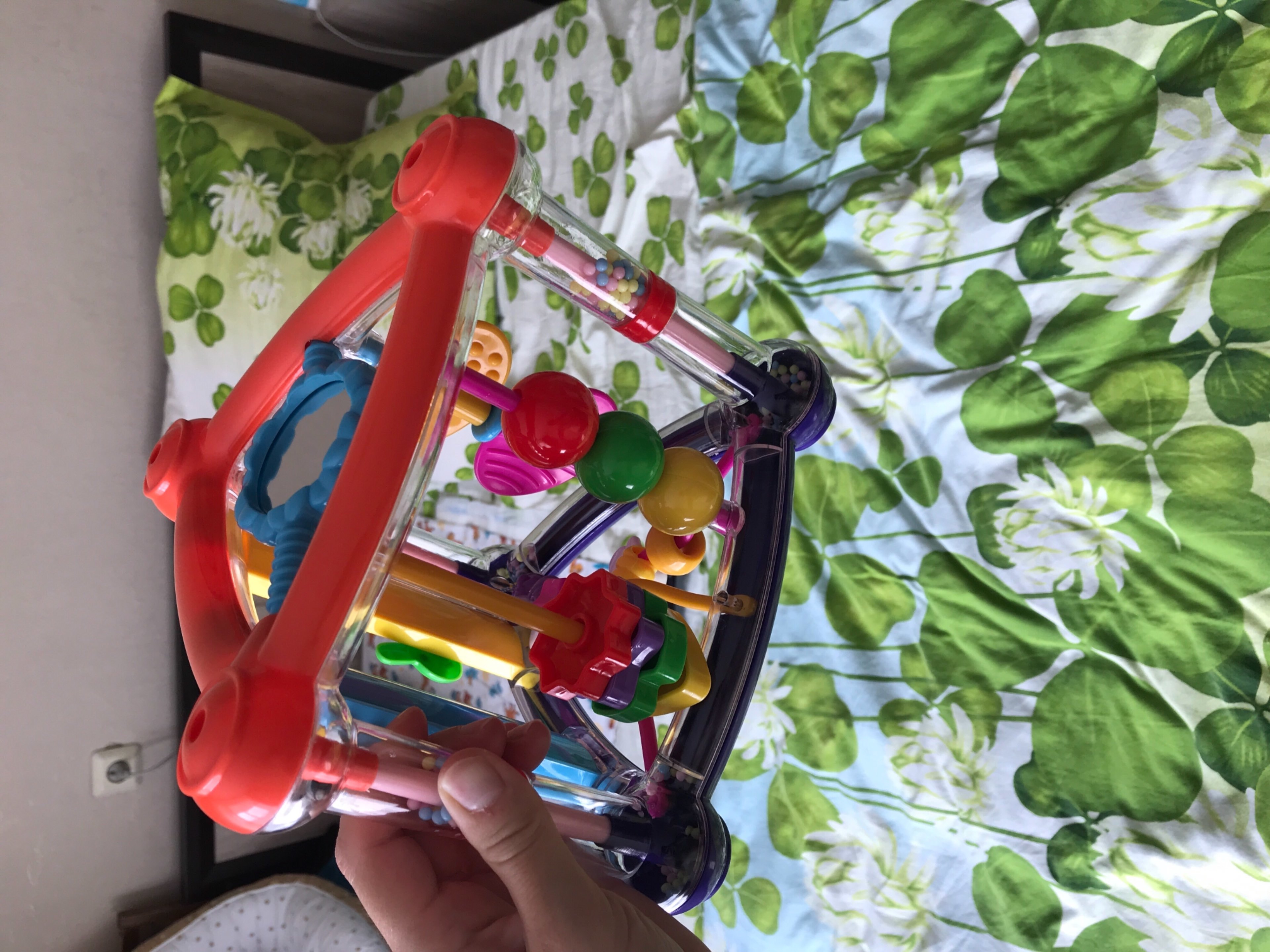 Фотография покупателя товара Развивающая игрушка «Умный малыш», цвета МИКС - Фото 1