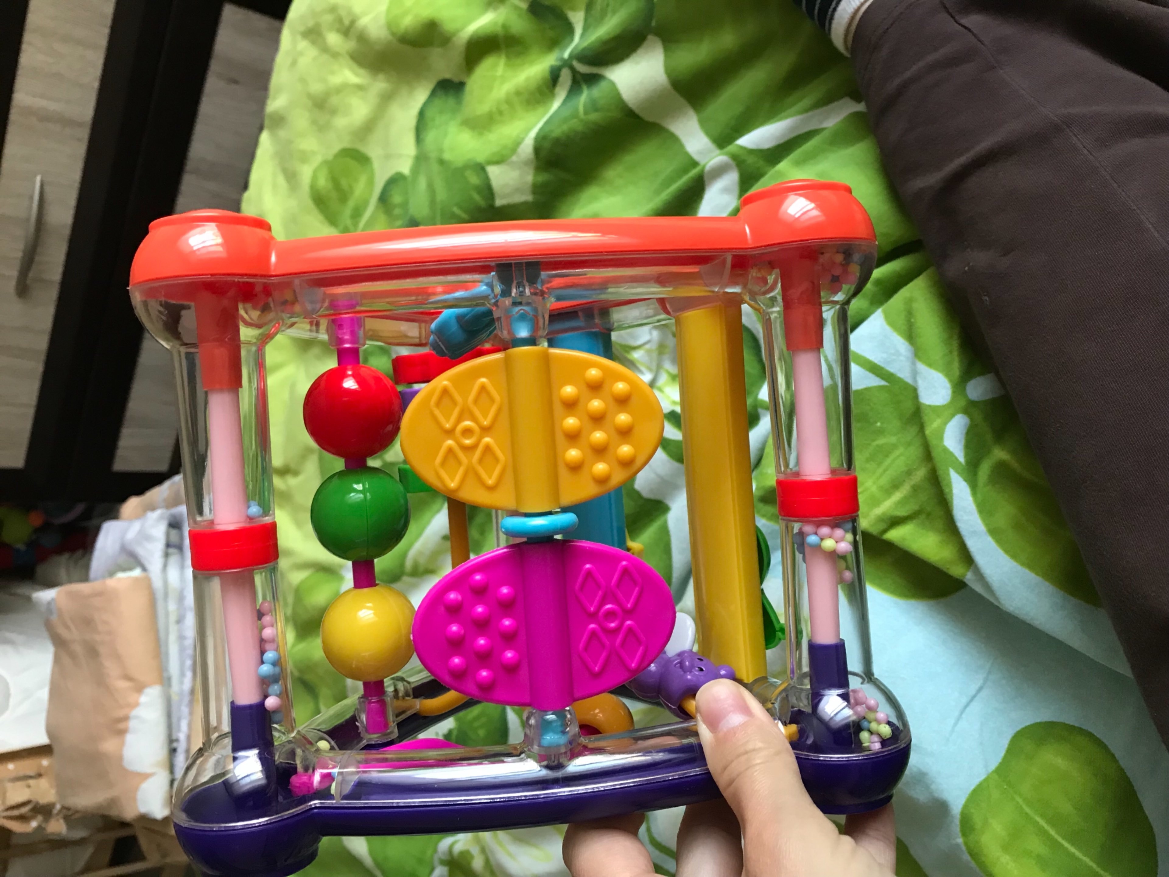 Фотография покупателя товара Развивающая игрушка «Умный малыш», цвета МИКС - Фото 4