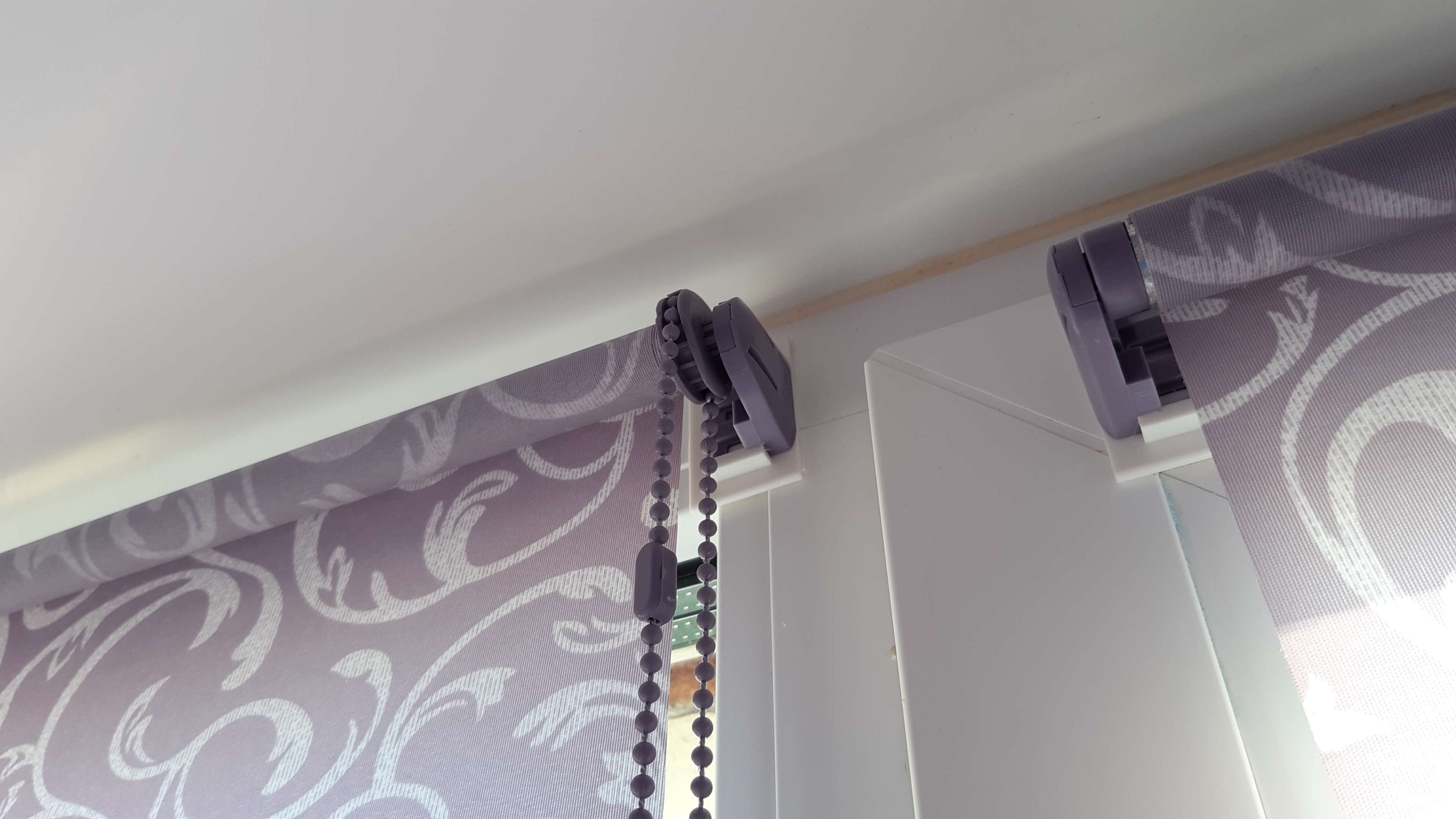 Фотография покупателя товара Рулонная штора «Англетер» 50x160 см, цвет сирень - Фото 2