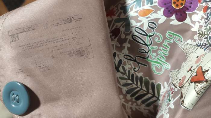 Фотография покупателя товара Фартук «Доляна» Rabbit's spring, розовый, 70×65 см - Фото 1