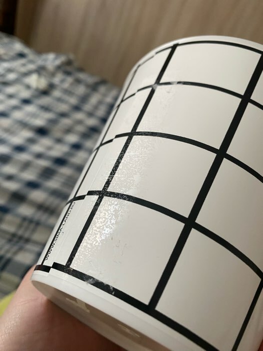 Фотография покупателя товара Кашпо для цветов «Черно-белая клетка», 0.8 л, 11×12 см - Фото 4