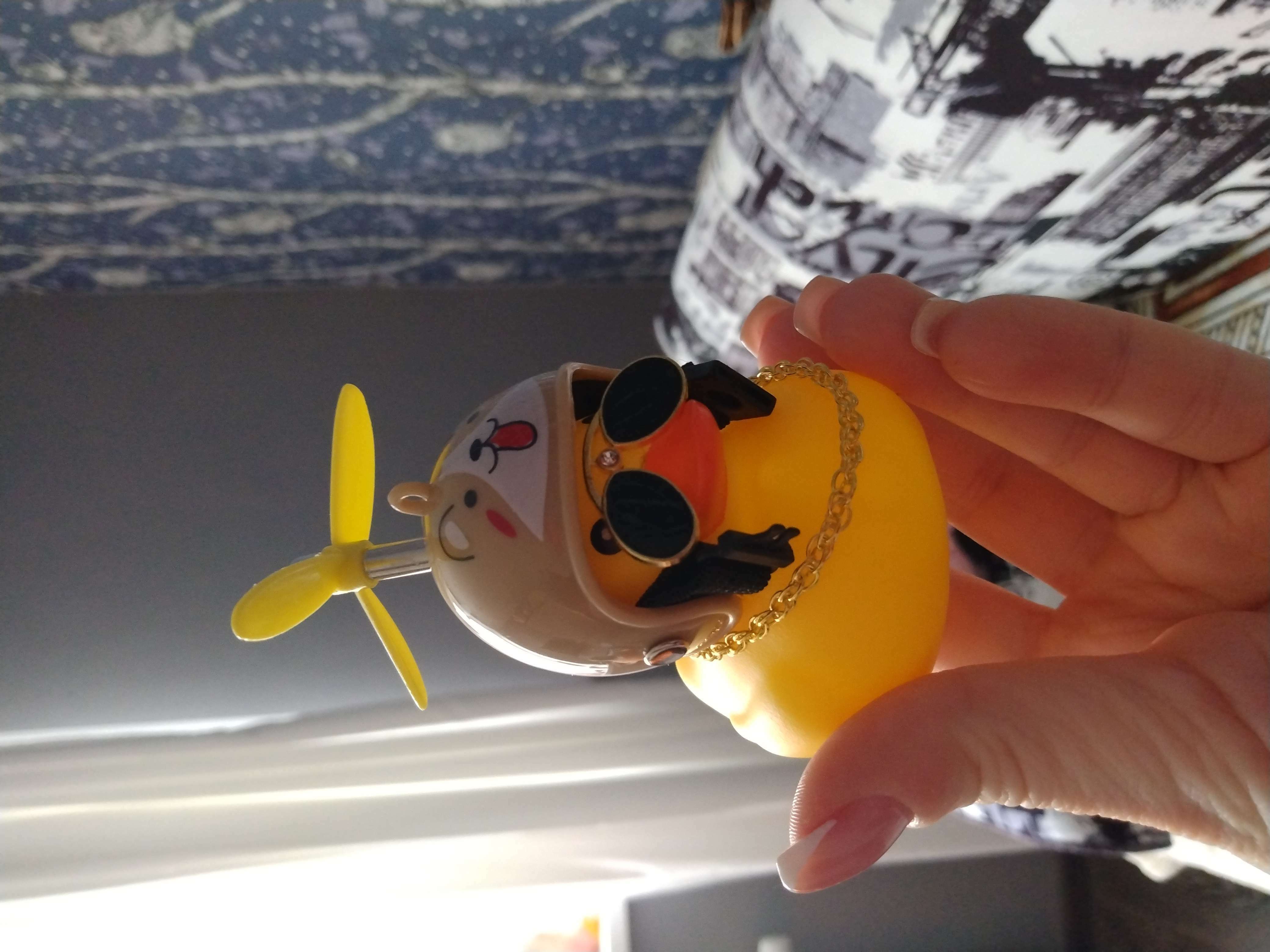 Фотография покупателя товара Утка с пропеллером, жёлтая, микс - Фото 24