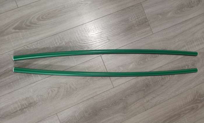 Фотография покупателя товара Палка гимнастическая 100 см, цвет зелёный - Фото 1
