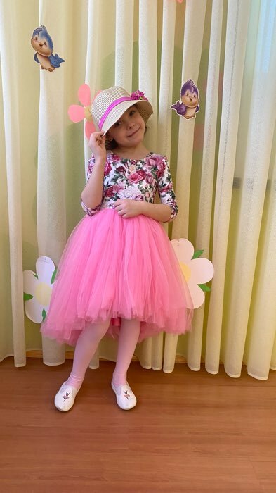 Фотография покупателя товара Шляпа для девочки MINAKU с бантом, цвет бежевый, р-р 52 - Фото 1