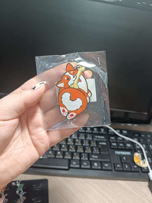 Фотография покупателя товара Брелок для ключей деревянный «Крутая утка», 3.8×6 см - Фото 18