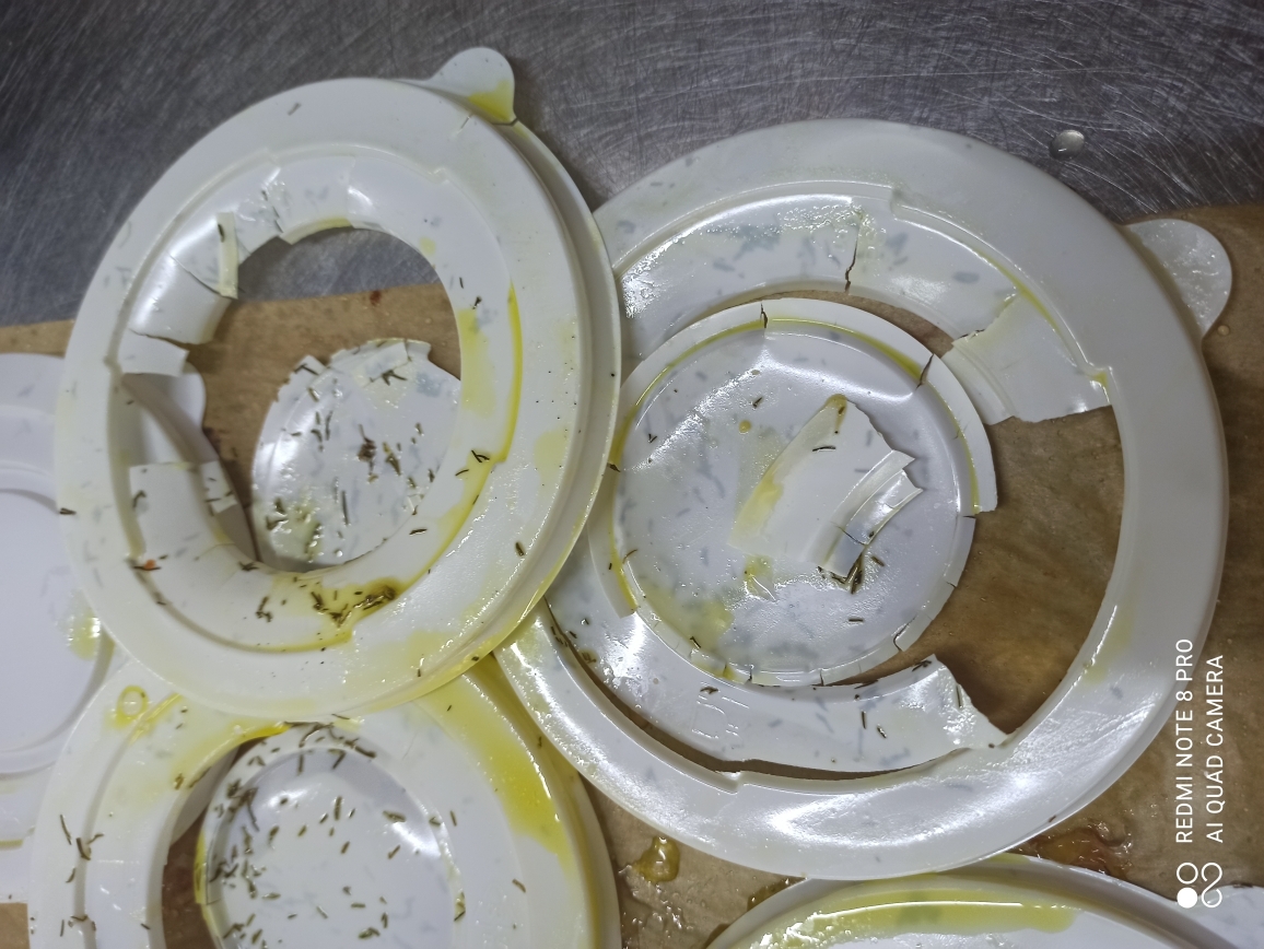 Фотография покупателя товара Крышка одноразовая для суповой миски ПС, d=13,5 см, цвет белый - Фото 3