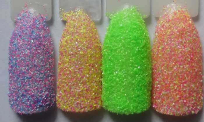 Фотография покупателя товара Мармелад для ногтей, набор 4 баночки, разноцветный - Фото 1