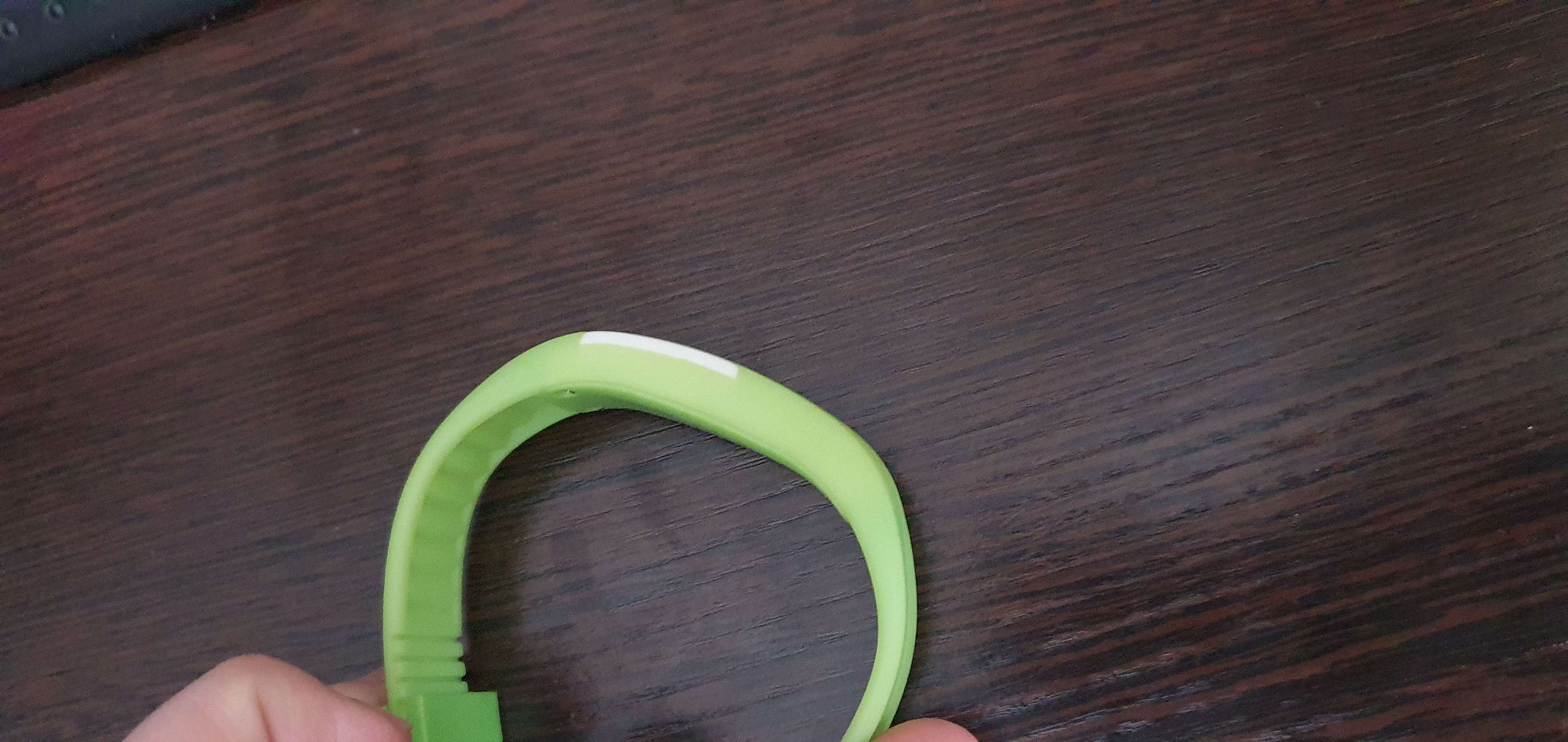 Фотография покупателя товара Часы наручные электронные "Скайер", застежка на магните, l-25 см, светло-зеленые
