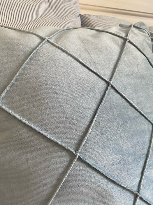 Фотография покупателя товара Наволочка декоративная Этель «Соло» цвет серый, размер 45х45 см - Фото 3