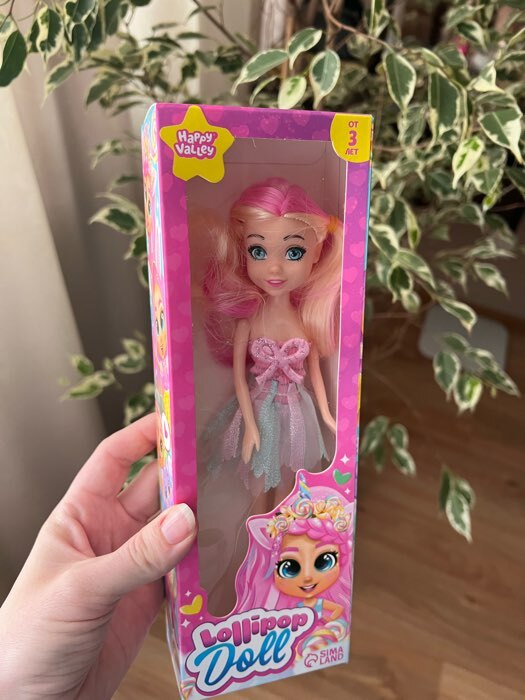Фотография покупателя товара Кукла Lollipop doll, цветные волосы, МИКС - Фото 1