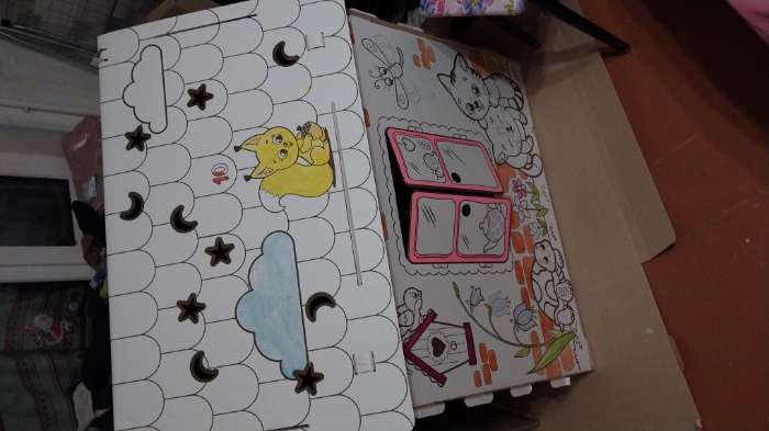 Фотография покупателя товара Дом-раскраска из картона «Мой домик» - Фото 25