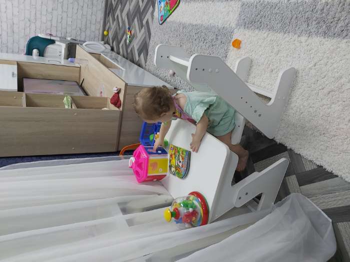 Фотография покупателя товара Растущий детский комплект мебели, стол, стул - Фото 4
