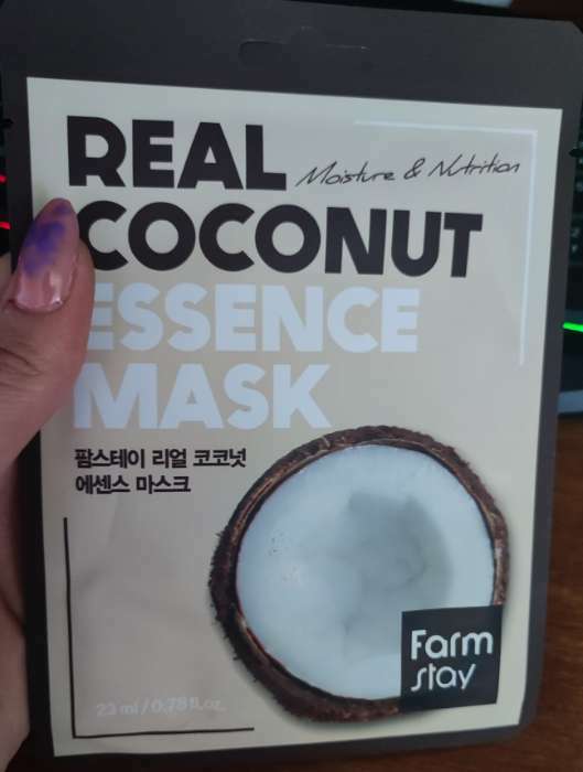 Фотография покупателя товара Тканевая маска для лица FarmStay, с экстрактом кокоса, 23 мл - Фото 13