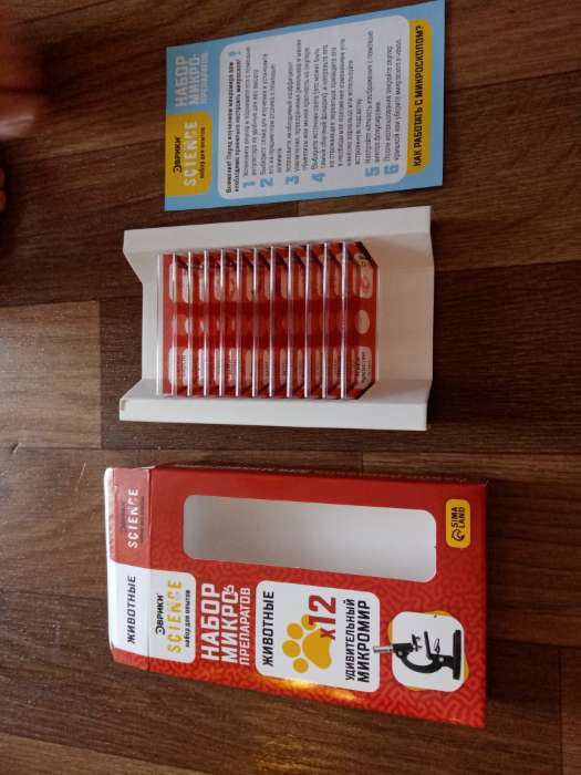 Фотография покупателя товара Набор для опытов «Набор микропрепаратов», насекомые - Фото 6