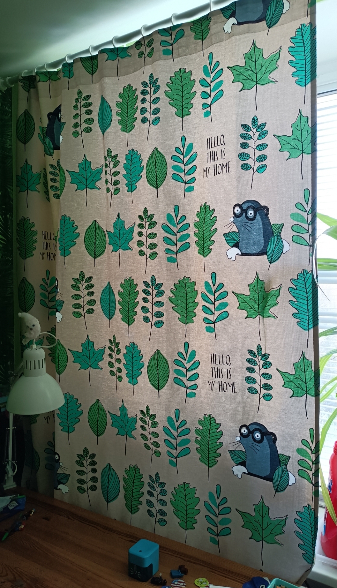 Фотография покупателя товара Штора "Этель" My home, 145*260 см, 100% хлопок - Фото 1