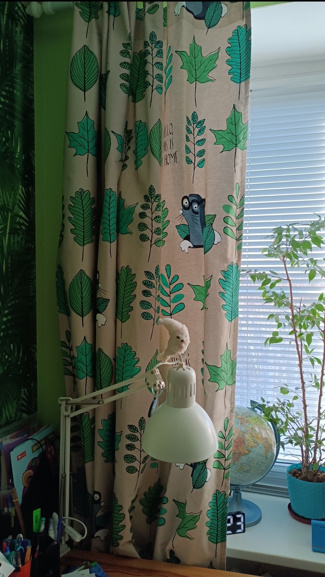 Фотография покупателя товара Штора "Этель" My home, 145*260 см, 100% хлопок - Фото 2