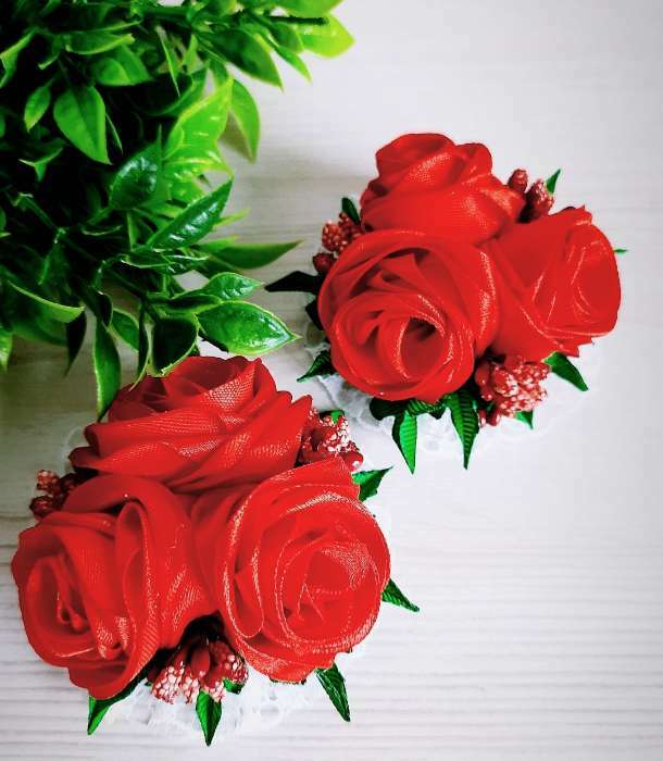 Фотография покупателя товара Лента атласная, 20 мм × 23±1 м, красная №26 - Фото 27