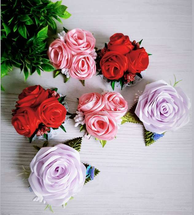 Фотография покупателя товара Лента атласная, 25 мм × 23±1 м, ярко-розовая №72 - Фото 3