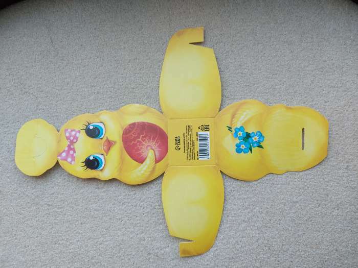 Фотография покупателя товара Формовая коробочка для яйца «Цыплёнок», 22.8×30.8 см - Фото 4