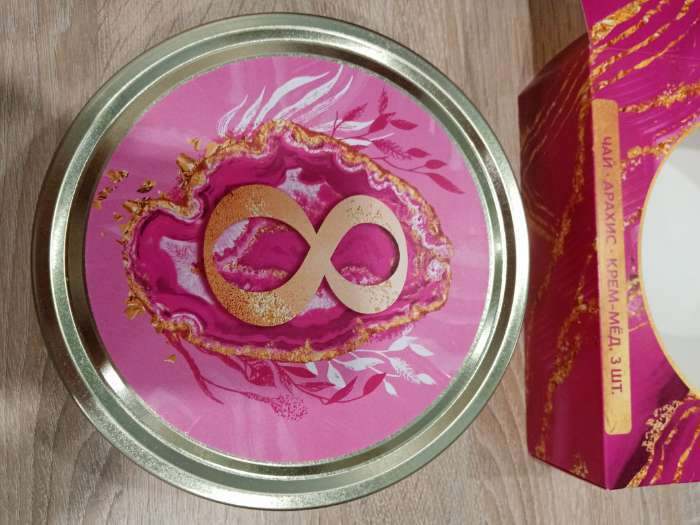 Фотография покупателя товара Набор «8 марта»: крем-мед, чай, орехи в шоколаде - Фото 1