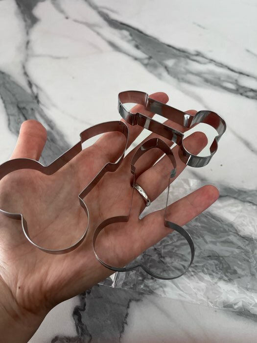 Фотография покупателя товара Набор форм для печенья, металл, 3 шт.: 10×7 см, 9×6 см, 8×4.5 см 18+ - Фото 2