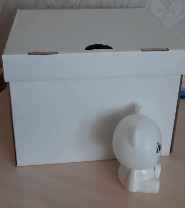 Фотография покупателя товара Коробка для хранения, белая, 40 х 34 х 30 см - Фото 7