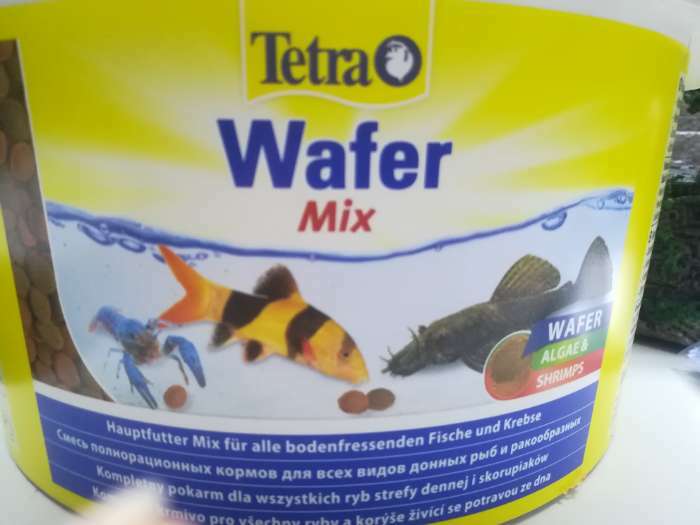 Фотография покупателя товара Корм TetraWaferMix для рыб, таблетки, 100 мл. - Фото 2