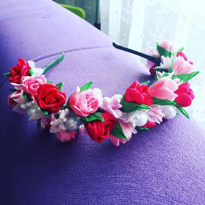 Фотография покупателя товара Атласная лента, набор 5 шт., 6 мм, 23±1 м, розовая - Фото 6