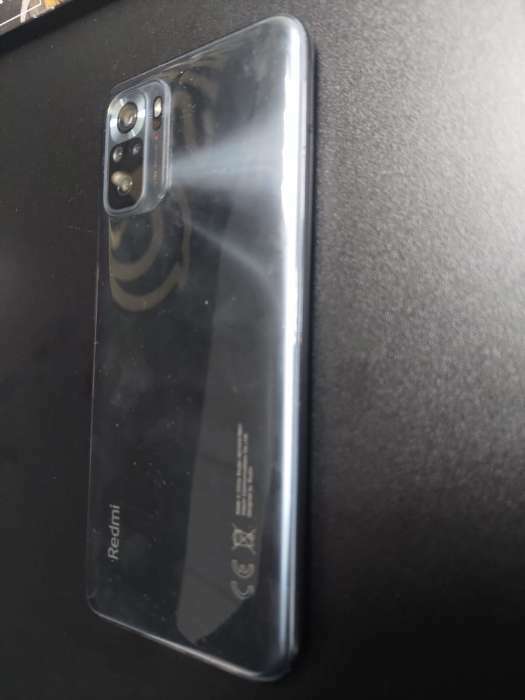 Фотография покупателя товара Защитное стекло Krutoff для Xiaomi Redmi Note 10/Note 10S, полный клей, черное - Фото 2