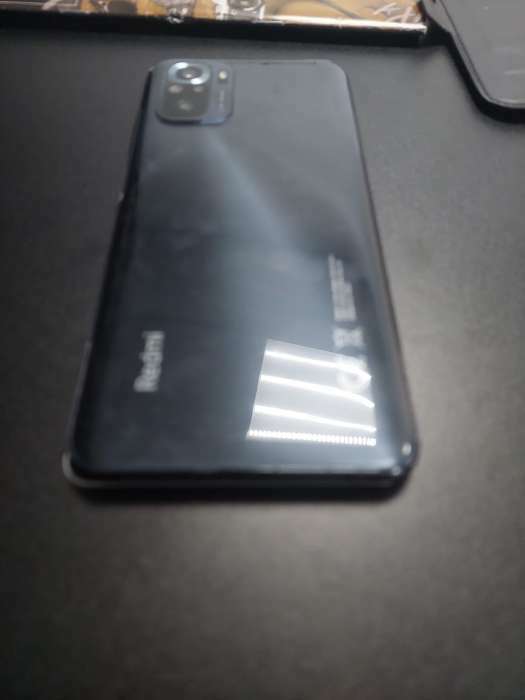Фотография покупателя товара Защитное стекло Krutoff для Xiaomi Redmi Note 10/Note 10S, полный клей, черное