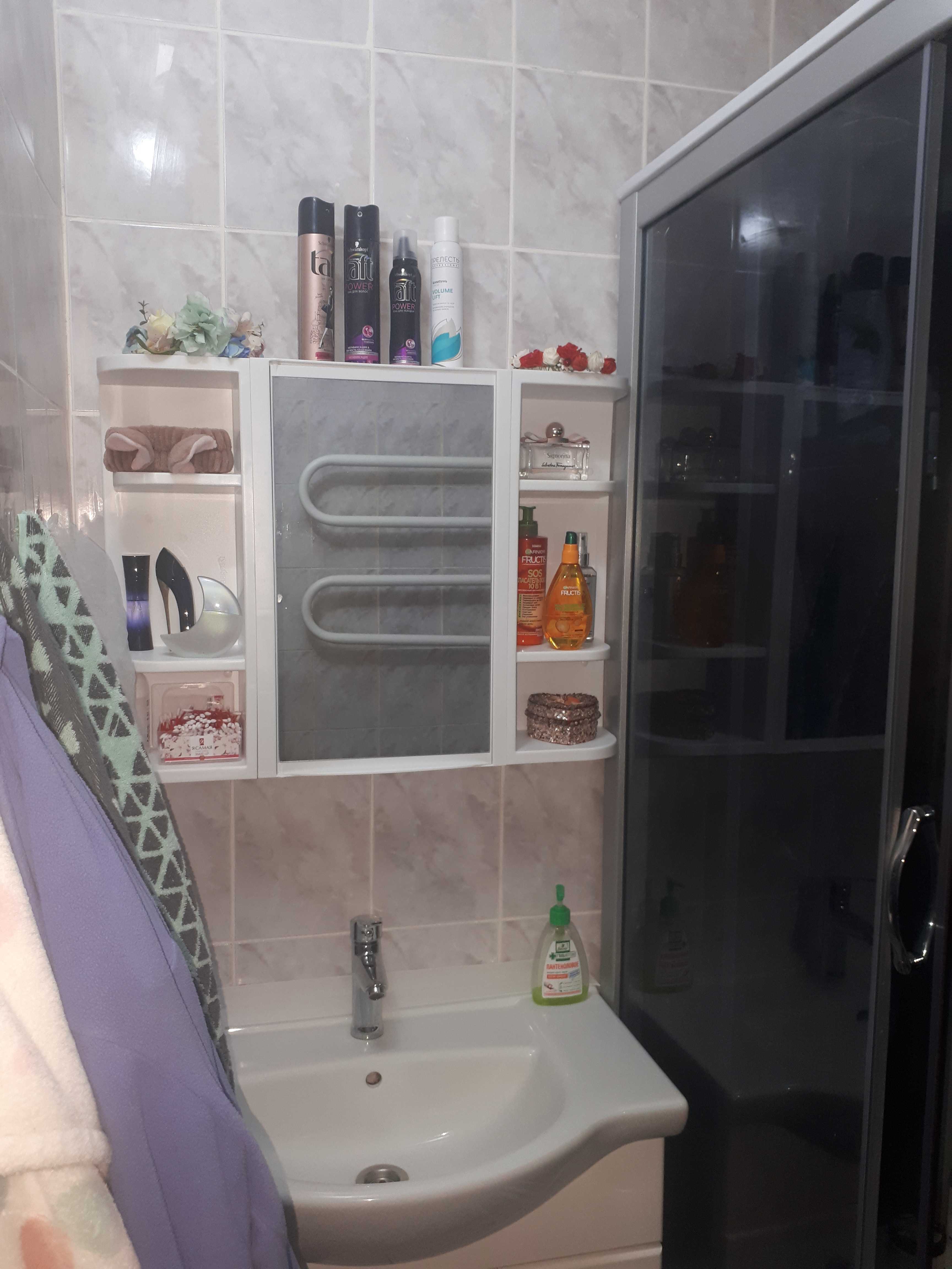 Фотография покупателя товара Набор для ванной комнаты Hilton, цвет белый - Фото 8