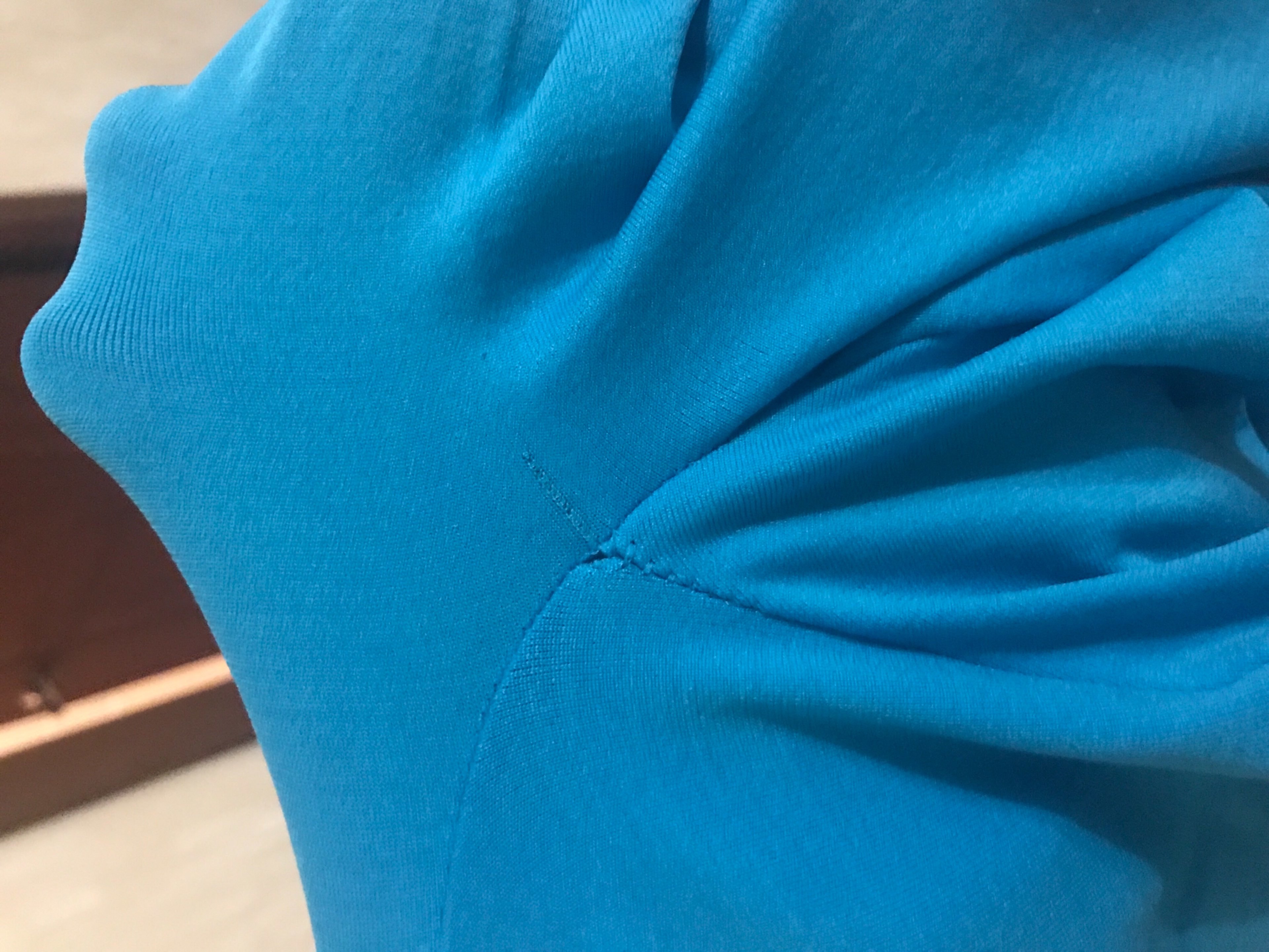 Фотография покупателя товара Спортивная футболка ONLITOP Balance, размер S-M, цвет голубой - Фото 3