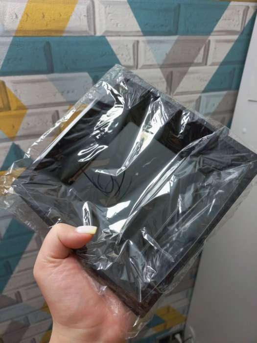 Фотография покупателя товара Тарелка пластиковая одноразовая, 17,2×17,2 см, квадратная, плоская, черная, МИКС - Фото 2