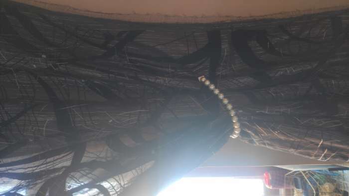 Фотография покупателя товара Подхват для штор «Бусы из жемчуга», d = 1,5 см, 30 см, цвет серый