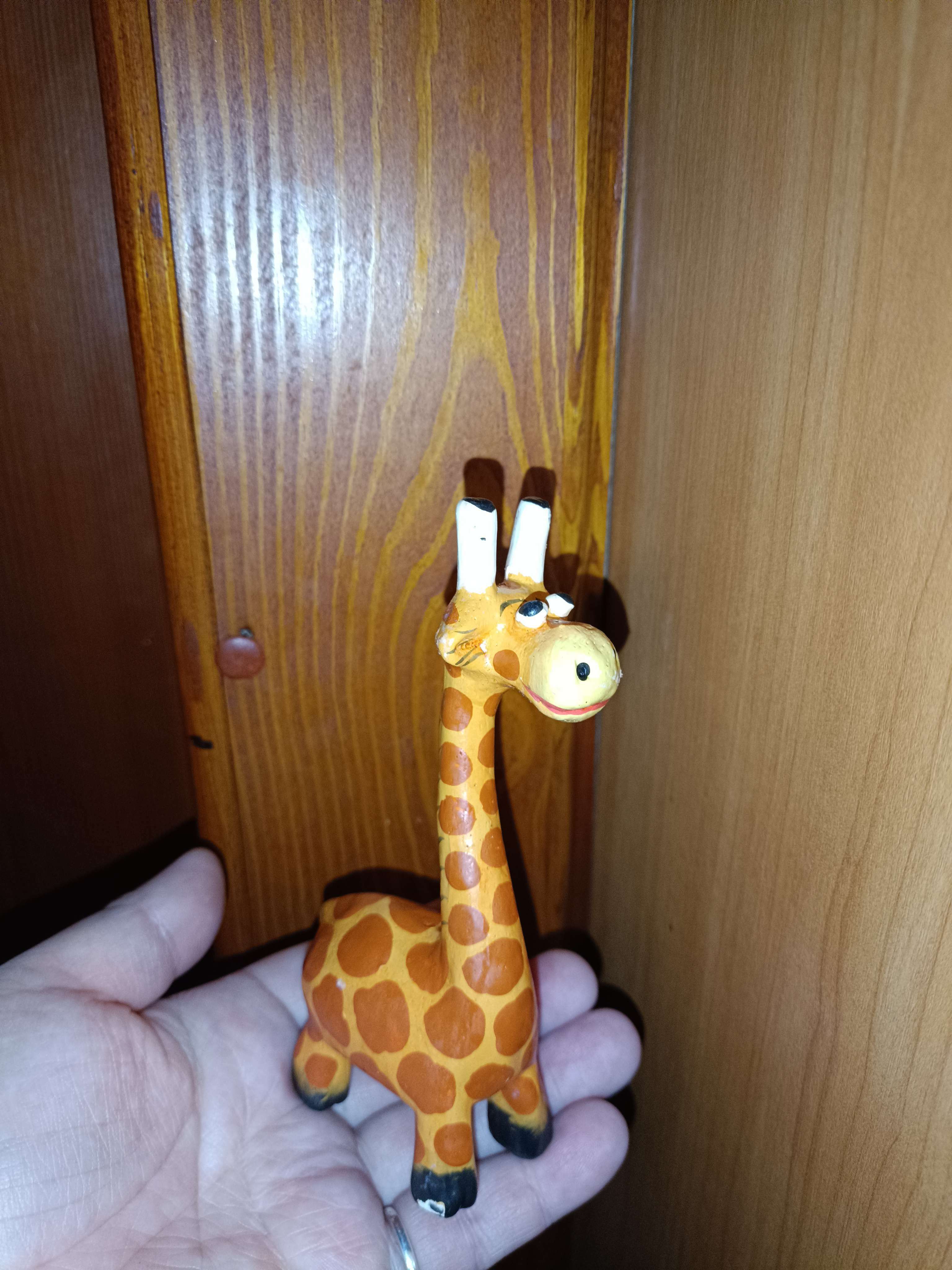 Фотография покупателя товара Сувенир «Жирафик», 6×15×4 см, дерево - Фото 1