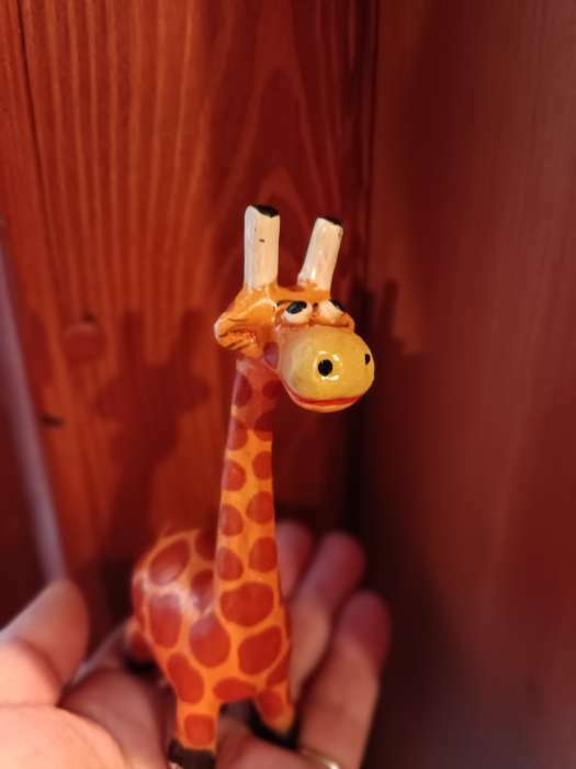 Фотография покупателя товара Сувенир «Жирафик», 6×15×4 см, дерево - Фото 2