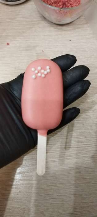 Фотография покупателя товара Форма для мороженого Доляна «Эскимо малое», силикон, 21,5×12,5×2 см, 4 ячейки (6,9×3,8 см), цвет МИКС - Фото 8