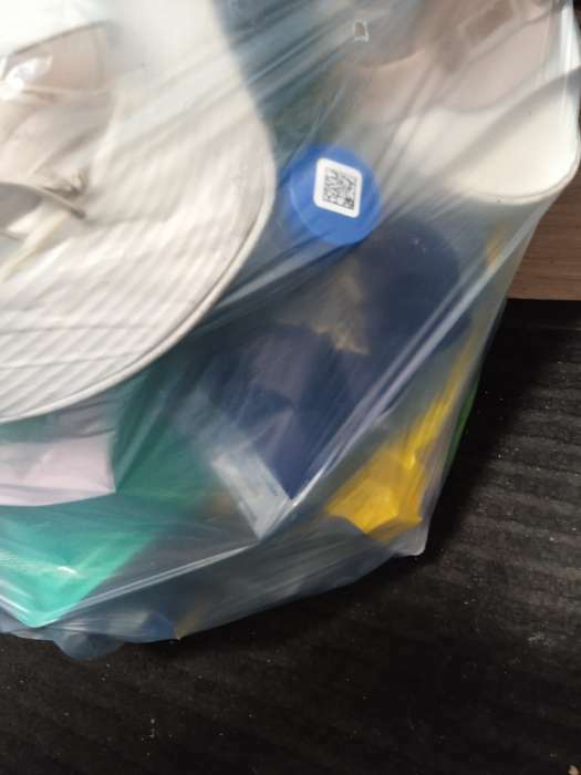 Фотография покупателя товара Мешки для мусора Доляна «Стандарт», 60 л, 50×80 см, 8 мкм, ПНД, 20 шт, цвет синий