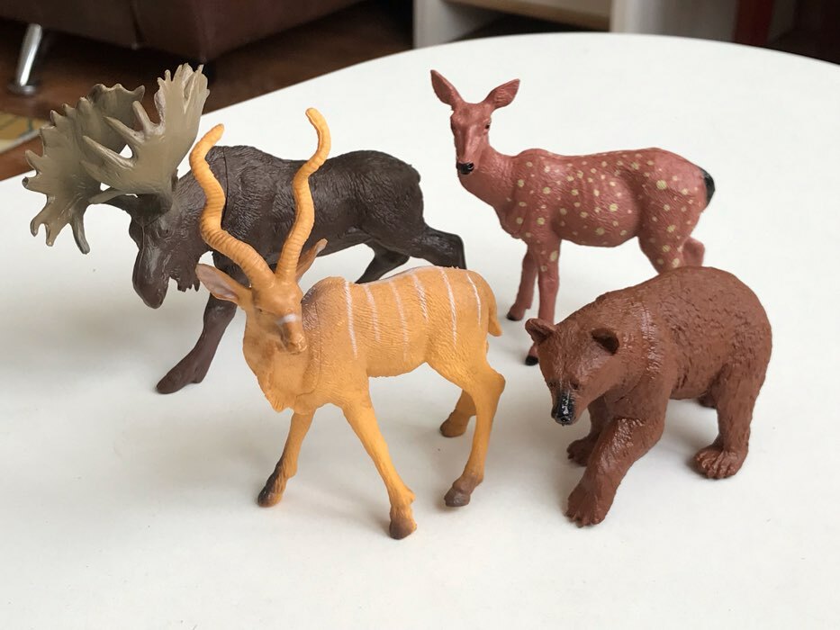Фотография покупателя товара Набор животных «Лесные звери», 4 фигурки