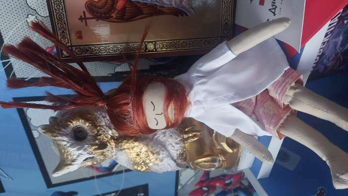 Фотография покупателя товара Интерьерная кукла «Боб», набор для шитья 21 × 0,5 × 29,7 см - Фото 3