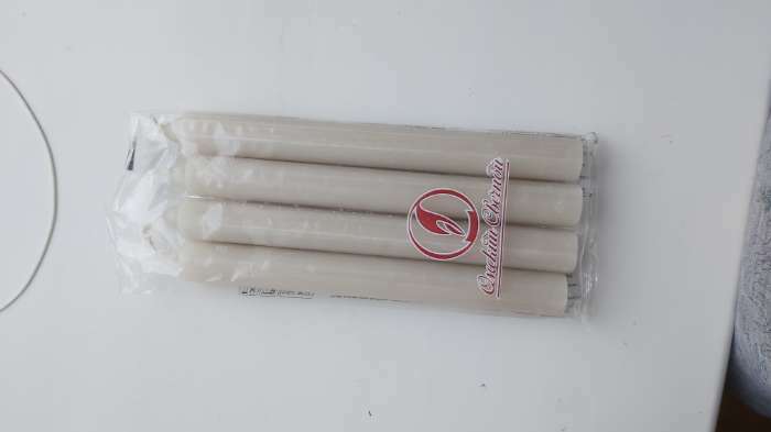 Фотография покупателя товара Набор свечей хозяйственных, 4 шт., 1.8×17.5 см, 5 ч - Фото 1