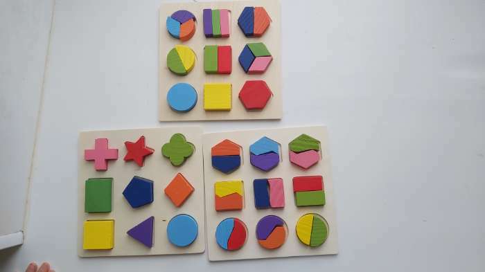 Фотография покупателя товара Головоломка «Логические фигуры», набор 3 шт. - Фото 2