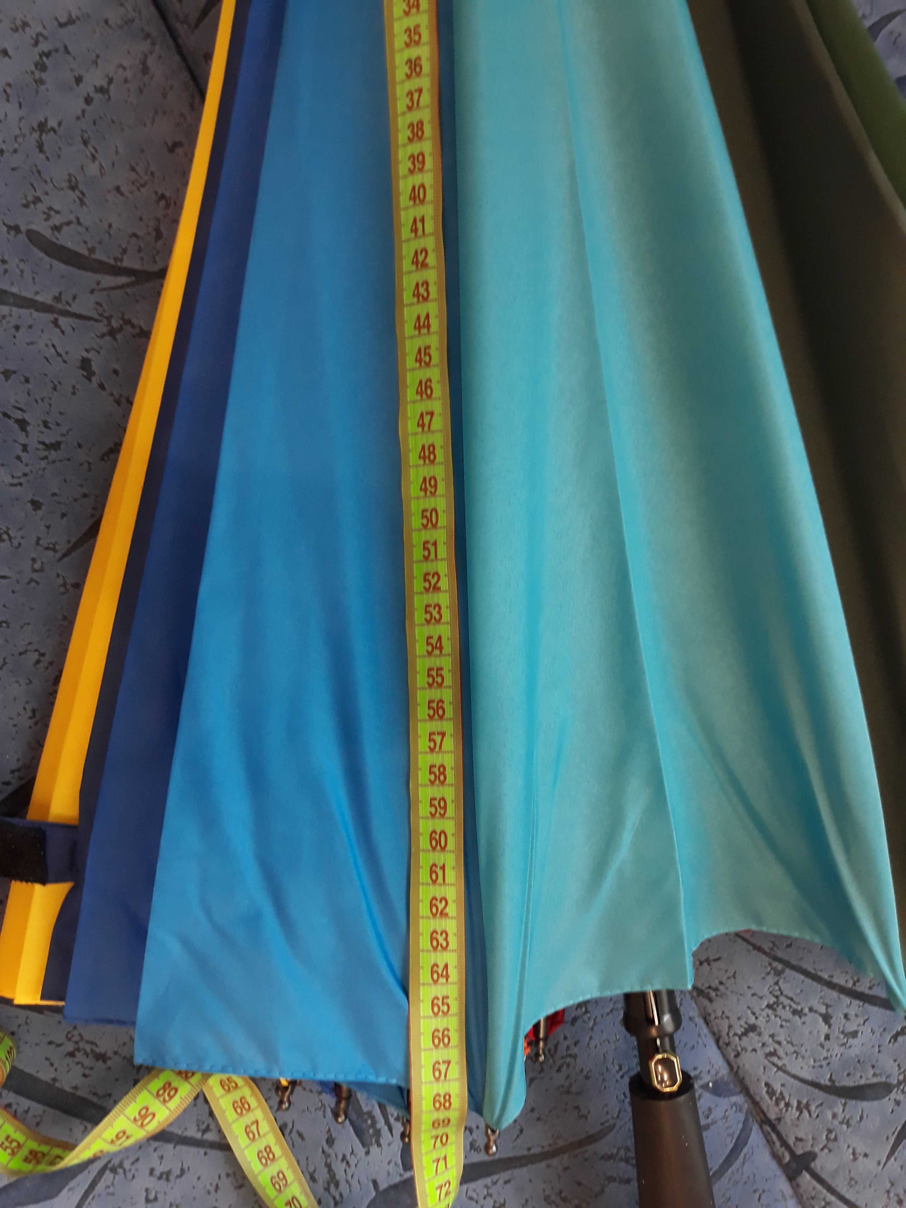 Фотография покупателя товара Зонт - трость полуавтоматический «Радужный день», 16 спиц, R = 59 см, разноцветный - Фото 12