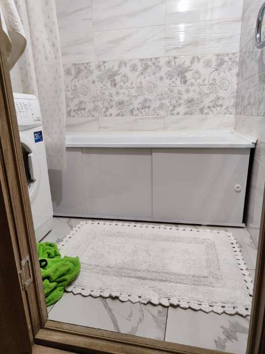 Фотография покупателя товара Экран для ванны "Премиум А", 168 см, цвет белый - Фото 3