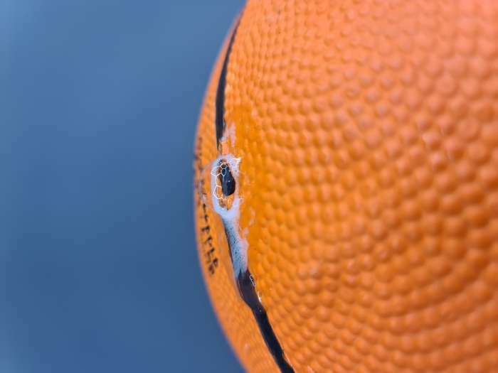 Фотография покупателя товара Мяч баскетбольный MINSA Sport, ПВХ, клееный, 8 панелей, р. 5 - Фото 5